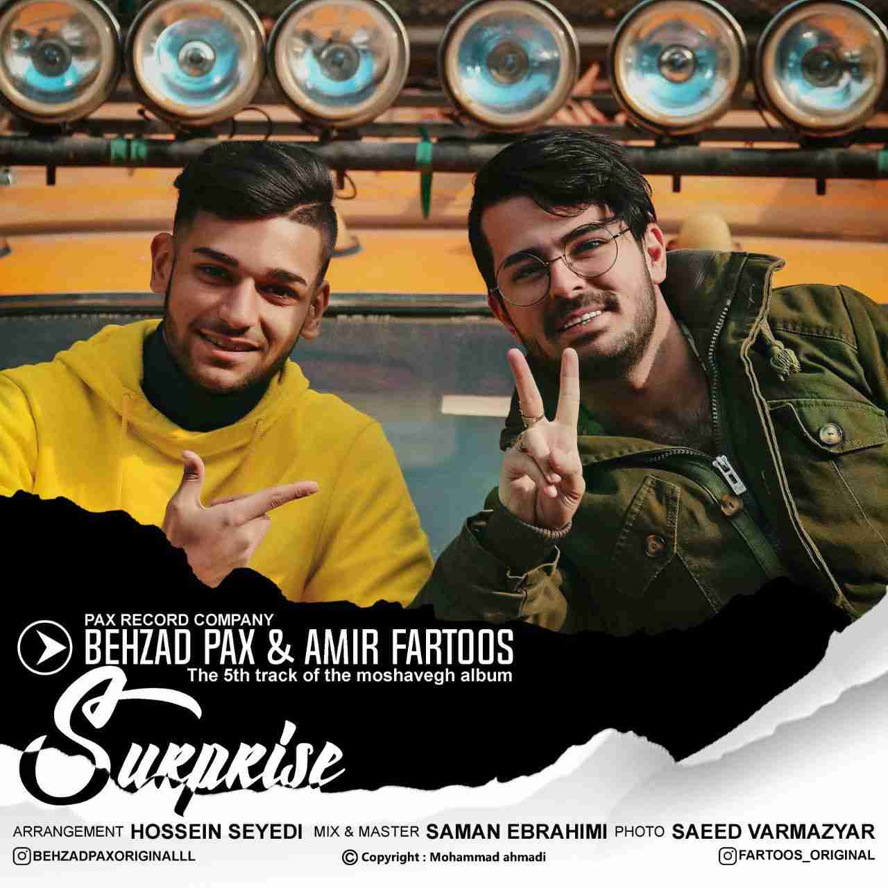 Behzad Pax & Amir Fartoos - Suprize