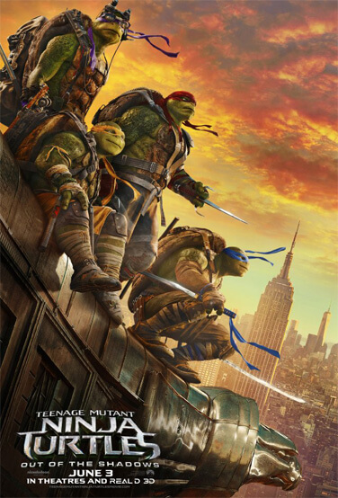 دانلود فیلم Teenage Mutant Ninja Turtles 2 2016