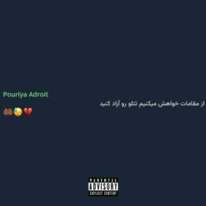 دانلود آهنگ جدید پوریا آدرویت به نام تتلو